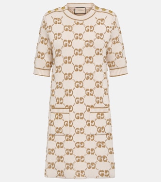 Minikleid GG aus Woll-Bouclé | Gucci