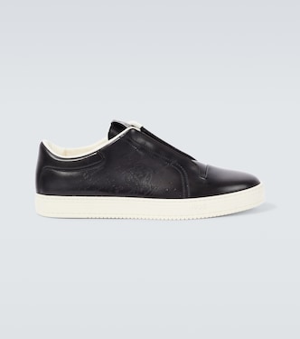 Slip-Ons Playtime Scritto aus Leder | Berluti