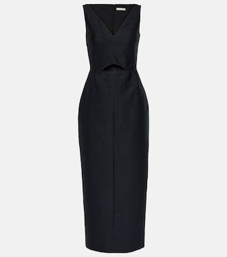Abito midi Illyse con cut-out | Emilia Wickstead