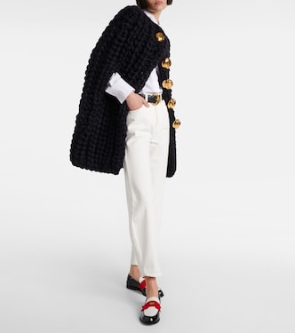 Mocassins Penny en cuir verni et daim | Christian Louboutin