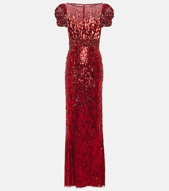 Vestido de fiesta Sungem con lentejuelas | Jenny Packham