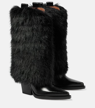 Botas altas de pelo sintético | Paris Texas