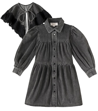 Abito lungo in chambray di cotone | Petite Amalie  