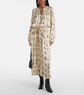 Abito lungo Sana in misto seta | Isabel Marant