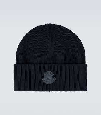 Cotton and cashmere beanie | Moncler