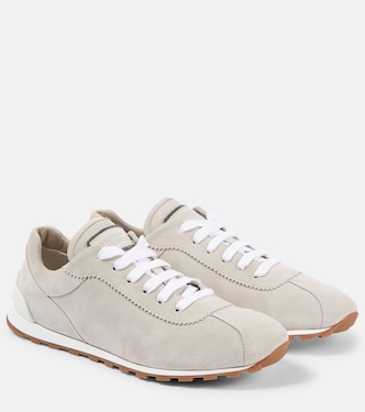 Monili suede sneakers | Brunello Cucinelli