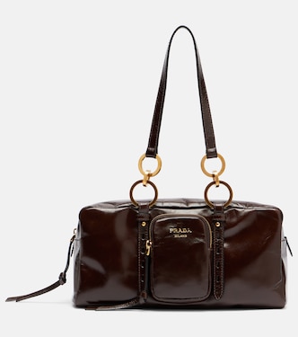 Schultertasche Prada Dangle Medium aus Leder | Prada