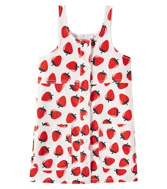 Bedrucktes Kleid aus Baumwolle | Stella McCartney Kids