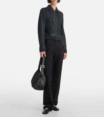Jacke Axelette aus Veloursleder | The Row