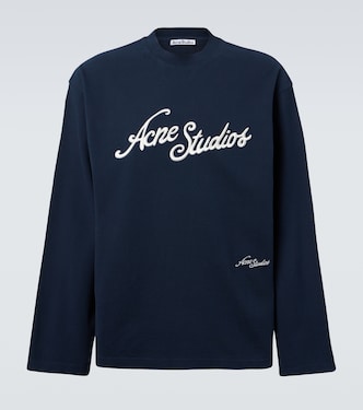 Logo棉质针织T恤 | Acne Studios