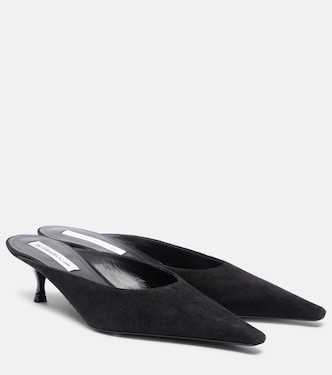 Mules 45 en daim | Victoria Beckham
