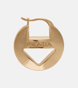 Orecchini con logo | Prada