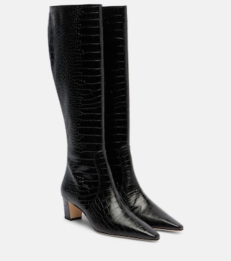 Bottes Penelope en cuir | Manolo Blahnik