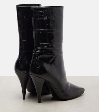 Sliced Square 95 leather ankle boots | Givenchy