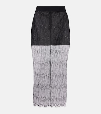 Alrose lace midi skirt | The Frankie Shop
