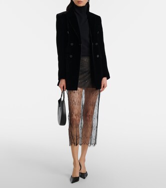 Alrose lace midi skirt | The Frankie Shop