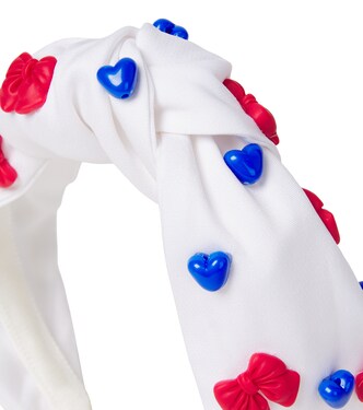 Embellished cotton headband | Monnalisa