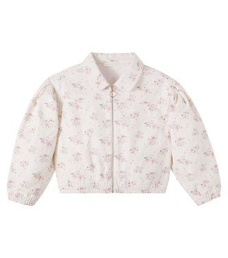 Jacky floral denim jacket | C'era Una Volta