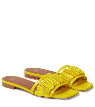 Sandali Demi in pelle e raso | Malone Souliers