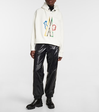 Sweat-shirt à capuche en coton à logo | Moncler Grenoble