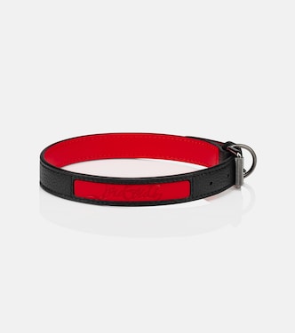 Collier pour chien Loubicollar M en cuir | Christian Louboutin