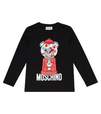 프린트 코튼 티셔츠 | Moschino Kids