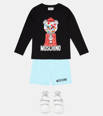 Bedrucktes T-Shirt aus Baumwolle | Moschino Kids