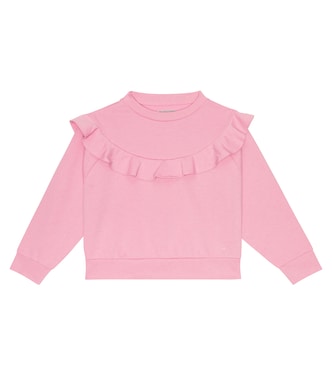 Sudadera de algodón con volantes | Il Gufo
