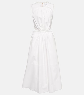 White Label cutout cotton midi dress | Proenza Schouler