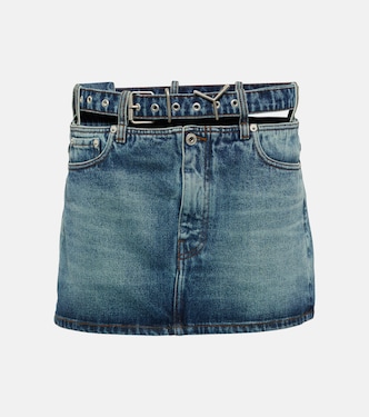 Minifalda Y Belt en denim | Y/Project