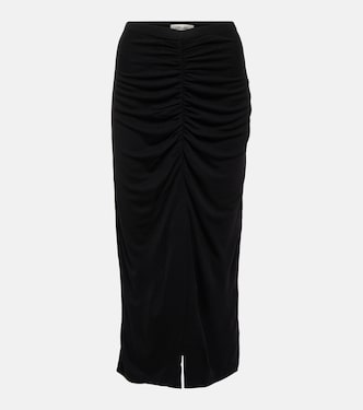 Falda midi Callisto en mezcla de lana | Diane von Furstenberg