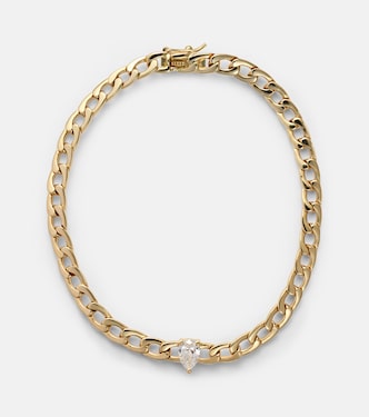 Armband aus 18kt Gelbgold mit Diamant | Anita Ko