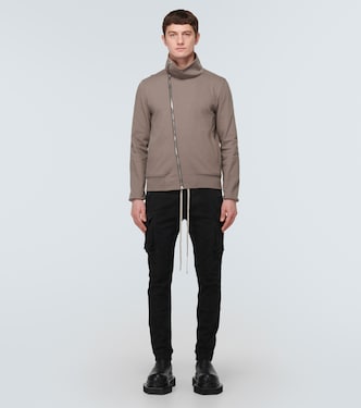Chaqueta de algodón Bauhaus con cremallera | Rick Owens