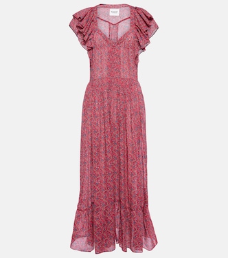 Abito midi Godralia in cotone con stampa | Marant Etoile
