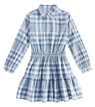 Abito chemisier in cotone a quadri | Polo Ralph Lauren Kids