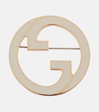 Brosche Gucci Blondie mit Emaille | Gucci