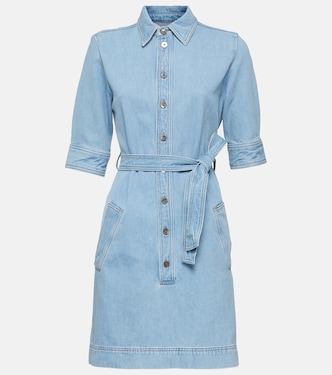 Denim shirt dress | Frame