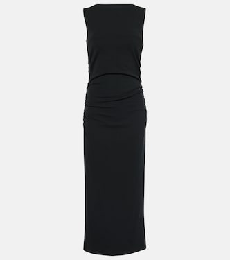 Charissa cotton-blend jersey midi dress | Veronica Beard