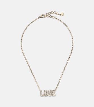 Halskette aus 18kt Gelbgold mit Diamanten | Shay Jewelry
