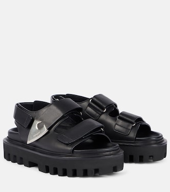 Sandali slingback in pelle | McQueen