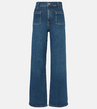 Jeans a gamba larga Le Slim Palazzo | Frame