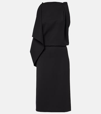 Elena draped wool-blend midi dress | Proenza Schouler