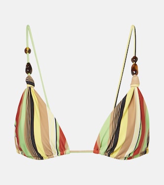Top bikini Poolside a righe | SIR