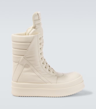 High-Top Sneakers Mega Geobasket aus Leder | Rick Owens