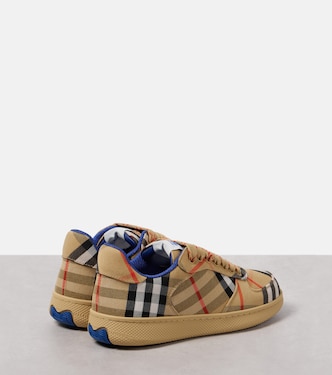 Baskets Burberry Check en toile | Burberry