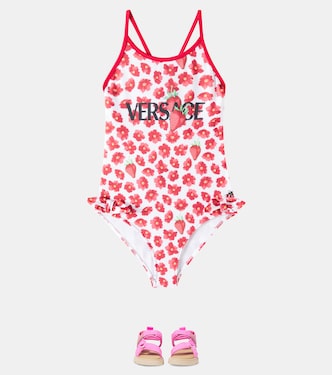 Badeanzug Strawberry Garden | Versace Kids