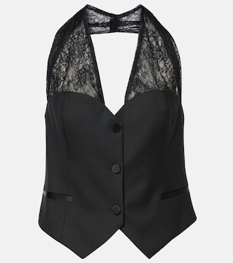 Weste mit Spitze | Nina Ricci