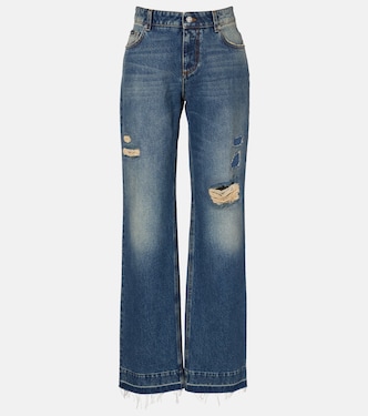 Distressed straight jeans | Dolce&Gabbana