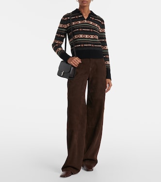 Pantalones rectos de piel | Vince
