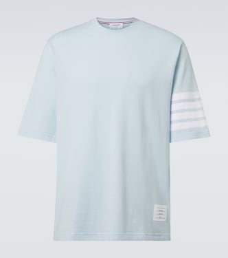T-Shirt 4-Bar aus Baumwoll-Jersey | Thom Browne